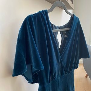 Blue Velvet Jumpsuit